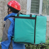 PK-76G: Backpack delivery bag for cycle, bike thermal backpacks, pizza takeaway bags, 16" L x 15" W x 18" H